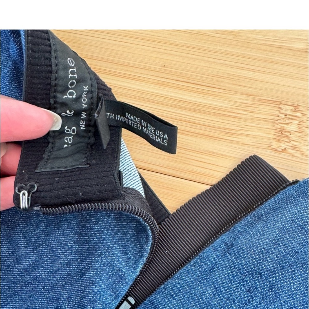 rag & bone Blue Women Jeans Jeggings - Picture 6 of 7